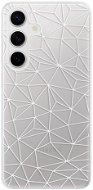 iSaprio Abstract Triangles 03 - white - Samsung Galaxy S24 - Phone Cover