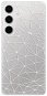 iSaprio Abstract Triangles 03 – white – Samsung Galaxy S24 - Kryt na mobil