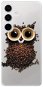 iSaprio Owl And Coffee - Samsung Galaxy S24 - Phone Cover