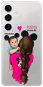iSaprio Mama Mouse Brunette and Boy - Samsung Galaxy S24 - Phone Cover
