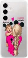 iSaprio Mama Mouse Blond and Girl – Samsung Galaxy S24 - Kryt na mobil