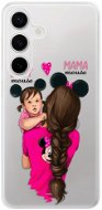 iSaprio Mama Mouse Brunette and Girl – Samsung Galaxy S24 - Kryt na mobil