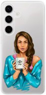 iSaprio Coffe Now – Brunette – Samsung Galaxy S24 - Kryt na mobil