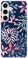 iSaprio Leaves on Blue – Samsung Galaxy S24 - Kryt na mobil