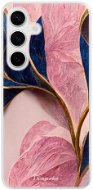 iSaprio Pink Blue Leaves – Samsung Galaxy S24 - Kryt na mobil