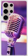 iSaprio Vintage Microphone – Samsung Galaxy S24 Ultra - Kryt na mobil