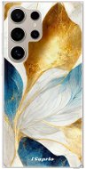 iSaprio Blue Leaves - Samsung Galaxy S24 Ultra - Phone Cover