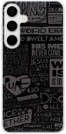 iSaprio Text 01 - Samsung Galaxy S24+ - Phone Cover
