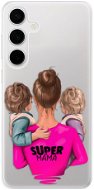 iSaprio Super Mama - Two Boys - Samsung Galaxy S24+ - Phone Cover
