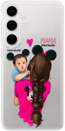 iSaprio Mama Mouse Brunette and Boy - Samsung Galaxy S24+ - Phone Cover
