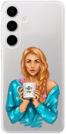 iSaprio Coffe Now - Redhead - Samsung Galaxy S24+ - Phone Cover