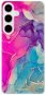 iSaprio Purple Ink – Samsung Galaxy S24+ - Kryt na mobil