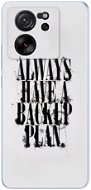 iSaprio Backup Plan – Xiaomi 13T / 13T Pro - Kryt na mobil