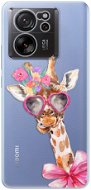 iSaprio Lady Giraffe - Xiaomi 13T / 13T Pro - Phone Cover