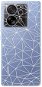 iSaprio Abstract Triangles 03 - white - Xiaomi 13T / 13T Pro - Phone Cover