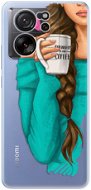 iSaprio My Coffe and Brunette Girl – Xiaomi 13T/13T Pro - Kryt na mobil