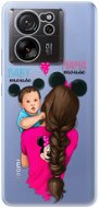 iSaprio Mama Mouse Brunette and Boy – Xiaomi 13T/13T Pro - Kryt na mobil