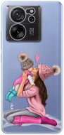 iSaprio Kissing Mom – Brunette and Girl – Xiaomi 13T/13T Pro - Kryt na mobil