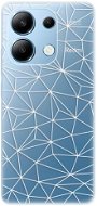 iSaprio Abstract Triangles 03 - white - Xiaomi Redmi Note 13 - Phone Cover