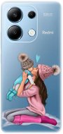 iSaprio Kissing Mom - Brunette and Boy - Xiaomi Redmi Note 13 - Phone Cover