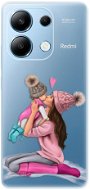iSaprio Kissing Mom - Brunette and Girl - Xiaomi Redmi Note 13 - Phone Cover