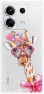iSaprio Lady Giraffe - Xiaomi Redmi Note 13 5G - Phone Cover