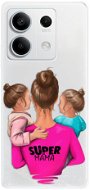 iSaprio Super Mama – Two Girls – Xiaomi Redmi Note 13 5G - Kryt na mobil
