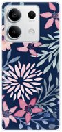 iSaprio Leaves on Blue - Xiaomi Redmi Note 13 5G - Phone Cover