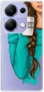 iSaprio My Coffe and Brunette Girl - Xiaomi Redmi Note 13 Pro - Phone Cover