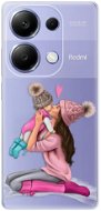 iSaprio Kissing Mom - Brunette and Girl - Xiaomi Redmi Note 13 Pro - Phone Cover