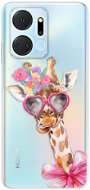 iSaprio Lady Giraffe - Honor X7a - Phone Cover