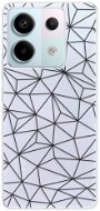 iSaprio Abstract Triangles 03 - black - Xiaomi Redmi Note 13 Pro 5G / Poco X6 5G - Phone Cover