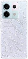 iSaprio Abstract Triangles 03 - white - Xiaomi Redmi Note 13 Pro 5G / Poco X6 5G - Phone Cover