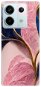 iSaprio Pink Blue Leaves - Xiaomi Redmi Note 13 Pro 5G / Poco X6 5G - Phone Cover