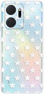 iSaprio Stars Pattern – white – Honor X7a - Kryt na mobil