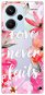 iSaprio Love Never Fails - Xiaomi Redmi Note 13 Pro+ 5G - Phone Cover