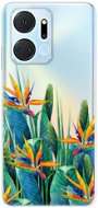iSaprio Exotic Flowers – Honor X7a - Kryt na mobil