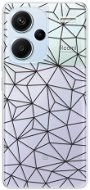 iSaprio Abstract Triangles 03 – black – Xiaomi Redmi Note 13 Pro+ 5G - Kryt na mobil