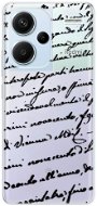 iSaprio Handwriting 01 – black – Xiaomi Redmi Note 13 Pro+ 5G - Kryt na mobil