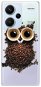 iSaprio Owl And Coffee – Xiaomi Redmi Note 13 Pro+ 5G - Kryt na mobil