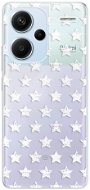iSaprio Stars Pattern – white – Xiaomi Redmi Note 13 Pro+ 5G - Kryt na mobil