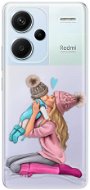 iSaprio Kissing Mom – Blond and Boy – Xiaomi Redmi Note 13 Pro+ 5G - Kryt na mobil