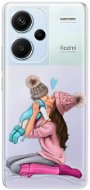 iSaprio Kissing Mom - Brunette and Boy - Xiaomi Redmi Note 13 Pro+ 5G - Phone Cover