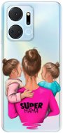 iSaprio Super Mama – Two Girls – Honor X7a - Kryt na mobil