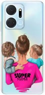 iSaprio Super Mama - Boy and Girl - Honor X7a - Phone Cover