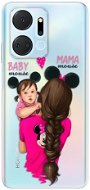 iSaprio Mama Mouse Brunette and Girl - Honor X7a - Phone Cover