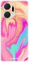 iSaprio Orange Liquid – Honor X7a - Kryt na mobil