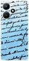 Kryt na mobil iSaprio Handwriting 01 – black – Infinix Hot 30i - Kryt na mobil
