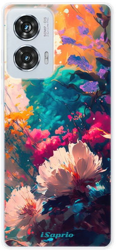 iSaprio Flower Design pro Motorola Edge 50 Fusion - Pouzdro na mobil - Hlavní obrázek