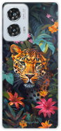 iSaprio Flower Jaguar pro Motorola Edge 50 Fusion - Phone Case